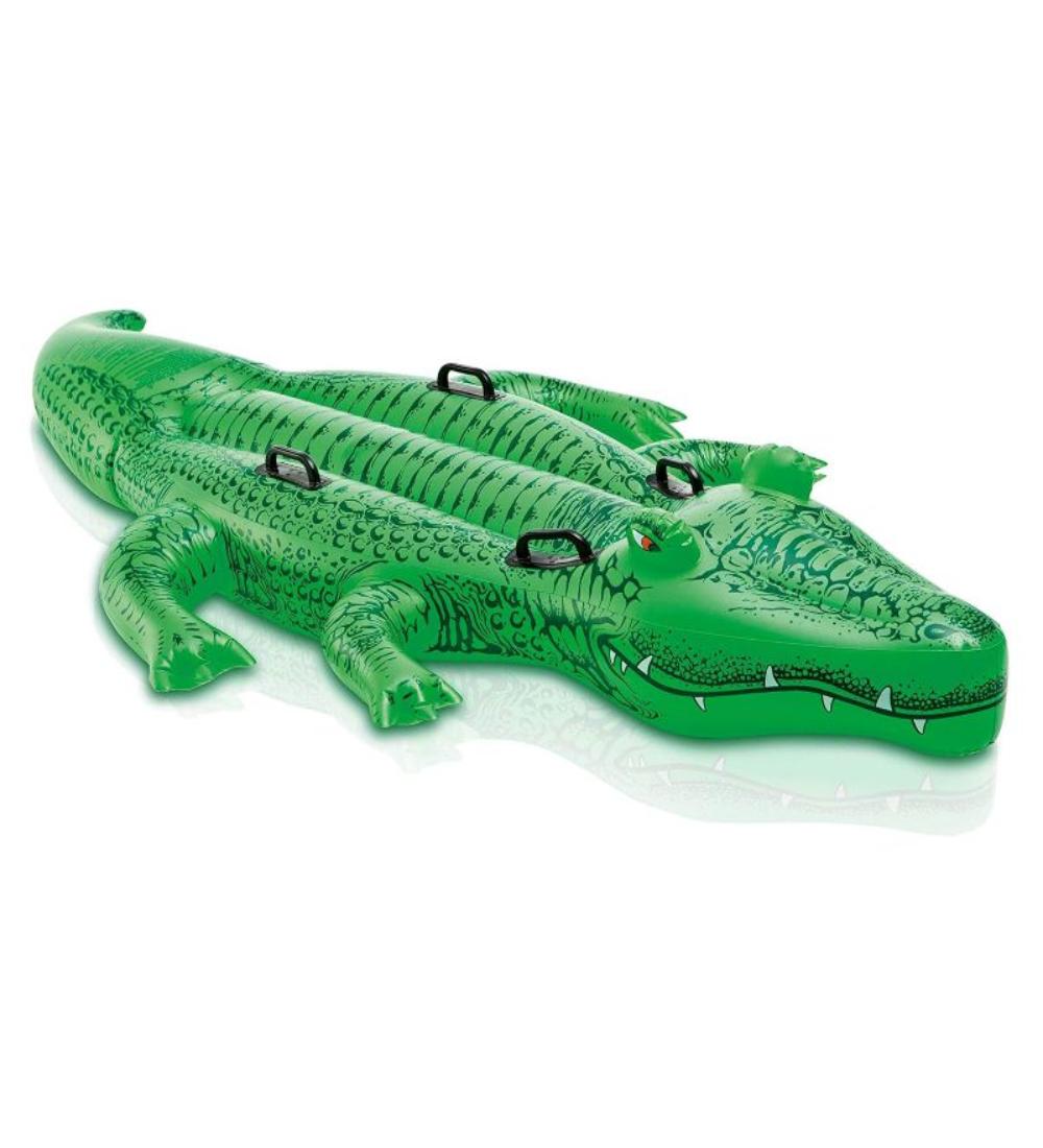 FLOTADOR COCODRILO GRANDE INTEX 203X114CM